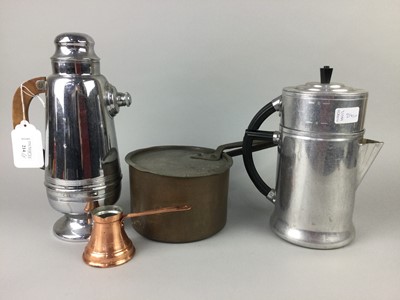 Lot 214 - A VINTAGE MOULI GRATER, MEAT MINCER AND OTHER ITEMS