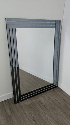 Lot 203 - A MODERN WALL MIRROR