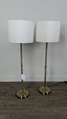 Lot 200 - A LOT OF TWO MODERN TABLE LAMPS WITH SHADES