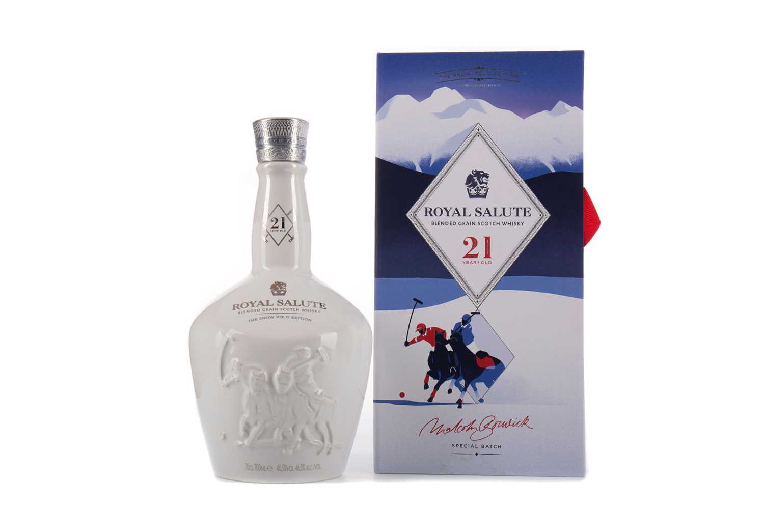 Lot 29 - CHIVAS REGAL ROYAL SALUTE EDITION AGED 21 YEARS SNOW POLO