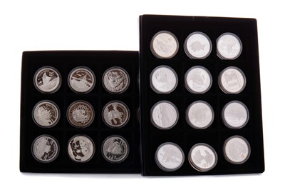 Lot 59 - A COLLECTION OF SILVER COINS