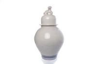 Lot 915 - LARGE EARLY 20TH CENTURY CHINESE BLUE AND...