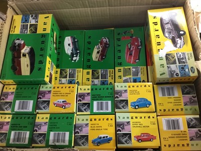 Lot 33 - A COLLECTION OF VANGUARDS DIE CAST MODEL VEHICLES