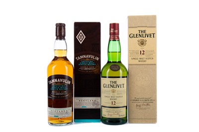 Lot 89 - GLENLIVET AGED 12 YEARS, AND TAMNAVULIN DOUBLE CASK