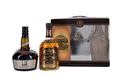 Lot 92 - DUNHILL OLD MASTER, AND CHIVAS REGAL 12 YEARS OLD