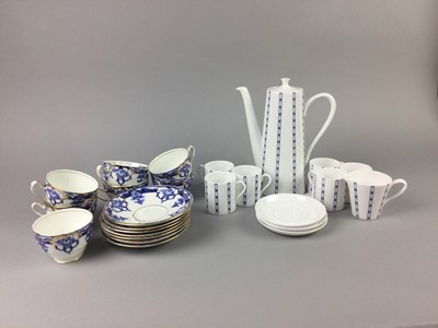 Lot 273 - A TUSCAN PART COFFEE SERVICE AND A DIAMOND PART TEA SERVICE