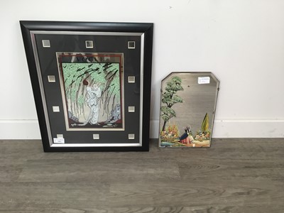 Lot 296 - A VOGUE WALL MIRROR AND A DRESSING TABLE MIRROR