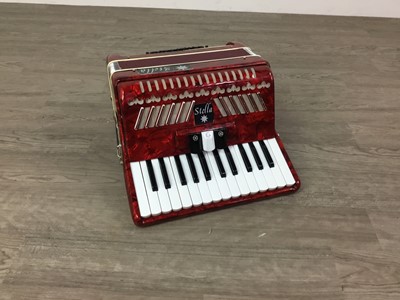 Lot 139 - A GALOTTA ACCORDION ALONG WITH ANOTHER ACCORDION