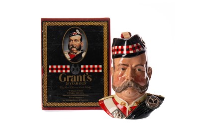 Lot 101 - GRANT'S 'WILLIAM GRANT CHARACTER JUG' AGED 25 YEARS