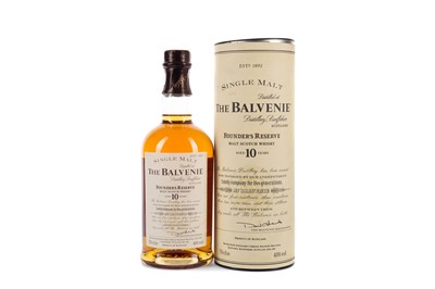 Lot 104 - BALVENIE FOUNDER'S RESERVE AGED 10 YEARS