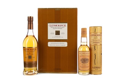 Lot 112 - ONE AND A HALF BOTTLES OF GLENMORANGIE 10 YEARS OLD