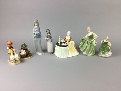 Lot 331 - A LOT OF ROYAL DOULTON, LLADRO AND OTHER FIGURES