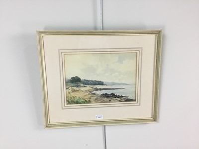 Lot 152 - A WATERCOLOUR BY CHRISTIAN PEDDIE ALONG WITH TWO OTHER WATERCOLOURS