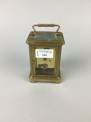Lot 161 - AN EARLY 20TH CENTURY CARRIAGE CLOCK BY N. JACOBSEN