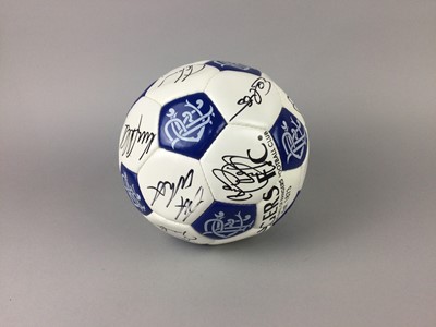Lot 163 - A SIGNED RANGERS FOOTBALL