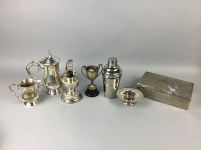 Lot 338 - A COLLECTION OF SILVER PLATE