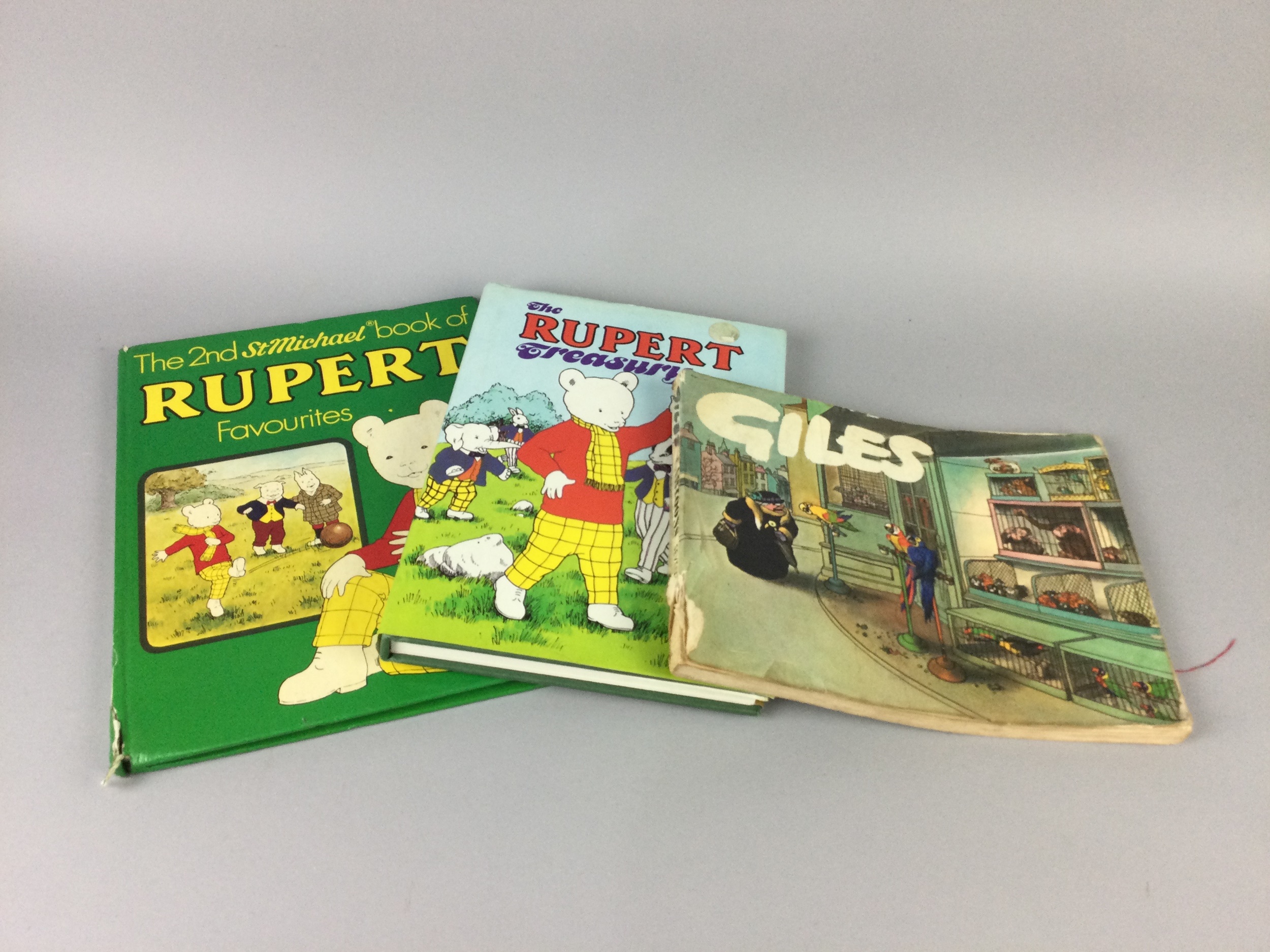 Lot 358 A COLLECTION OF RUPERT THE BEAR ANNUALS