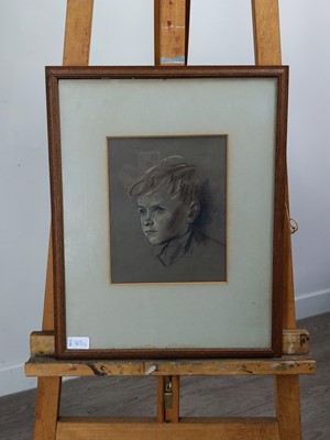 Lot 412 - A WATERCOLOUR BY FYFFE CHRISTIE, A PASTEL BY ALEXANDER ALLAN AND A PRINT