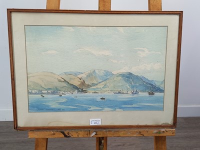 Lot 412 - A WATERCOLOUR BY FYFFE CHRISTIE, A PASTEL BY ALEXANDER ALLAN AND A PRINT