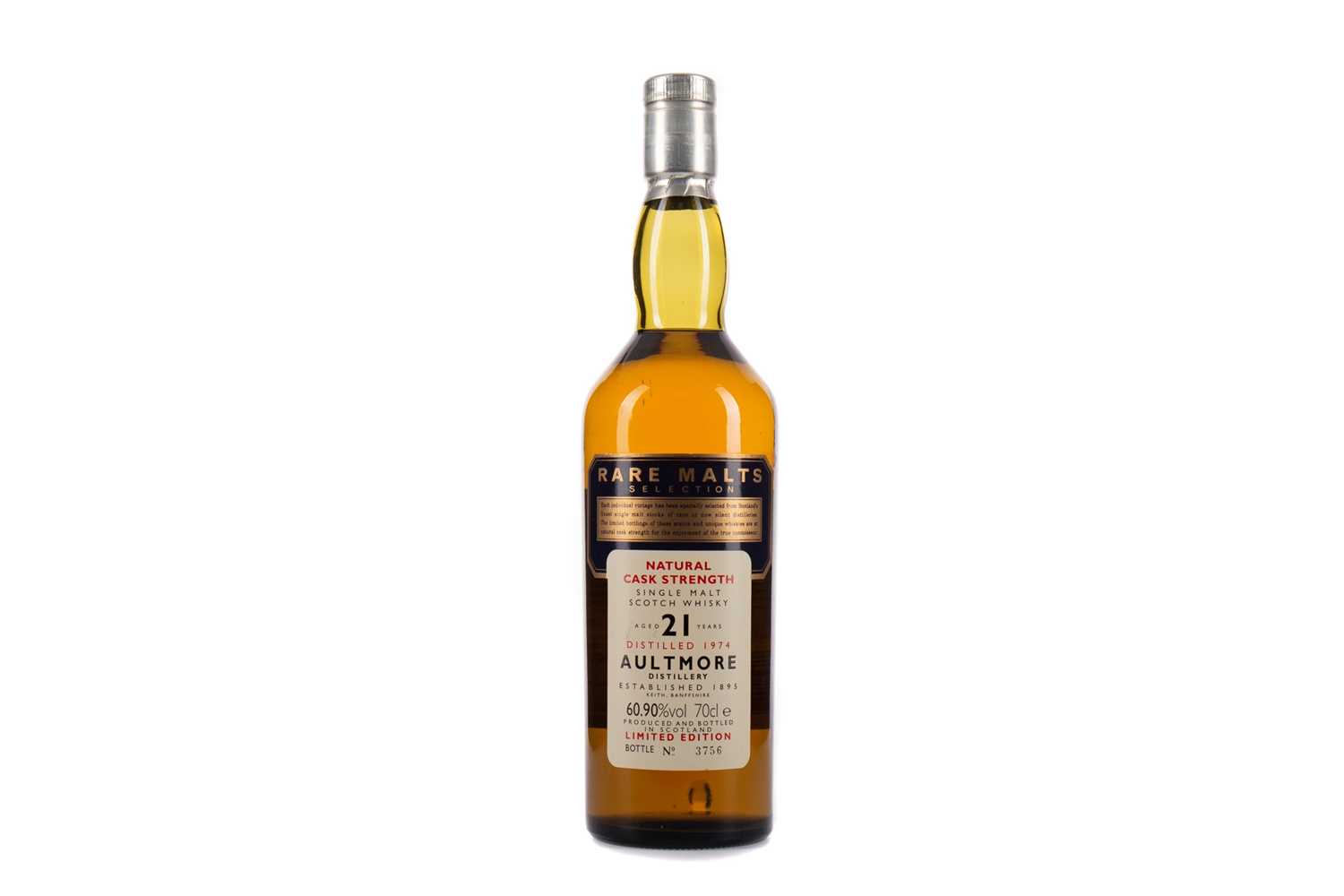 Lot 136 - AULTMORE 1974 RARE MALTS AGED 21 YEARS