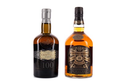 Lot 171 - CHIVAS REGAL AGED 18 YEARS AND CENTURY OF MALTS