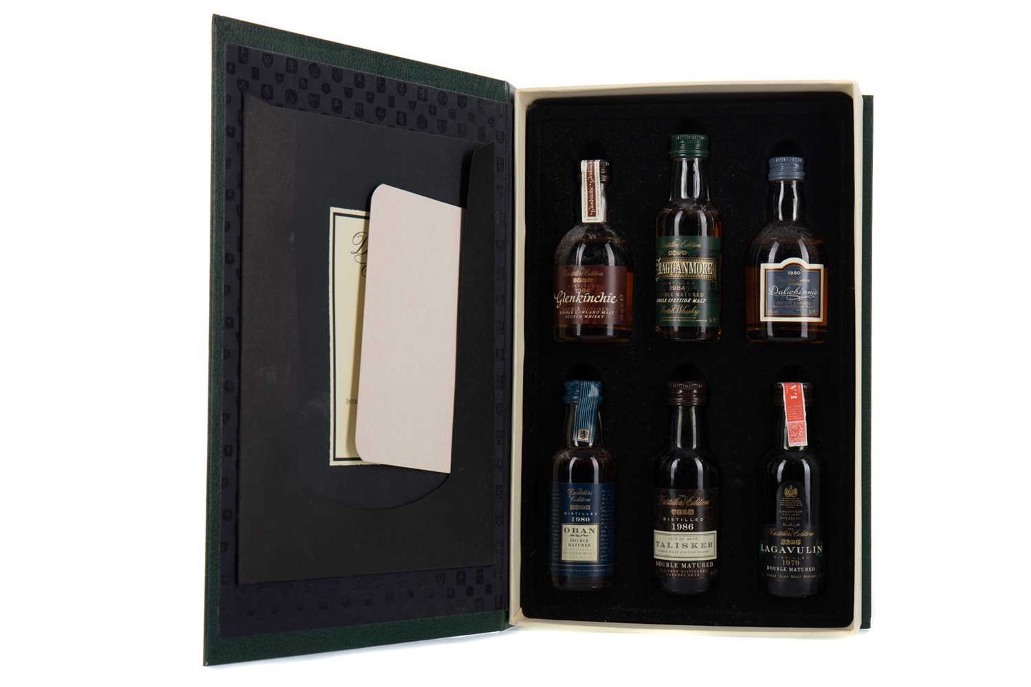 Lot 222 - CLASSIC MALTS DISTILLERS EDITION MINIATURE SET