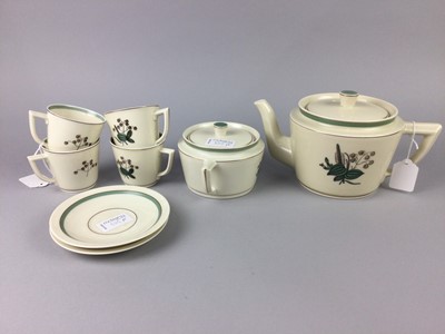 Lot 505 - A ROYAL COPENHAGEN  'HJERTEGRAES' TEA SERVICE