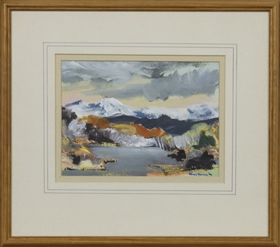 Lot 146 - IN THE HIGHLANDS, A WATERCOLOUR BY JAMES HAWKINS