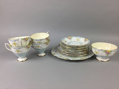 Lot 514 - A TAYLOR & KENT PART TEA SERVICE ALONG WITH ANOTHER