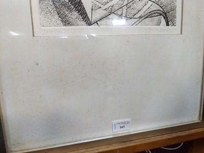 Lot 163 - JANUARY, AN ETCHING BY PHILIP REEVES