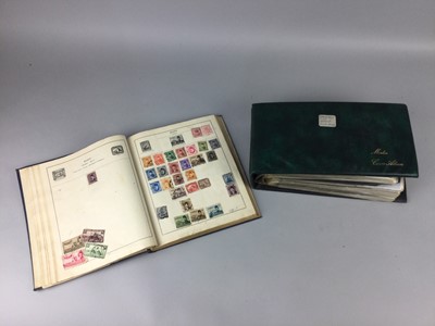 Lot 622 - A COLLECTION OF STAMPS AND STAMP POSTCARDS