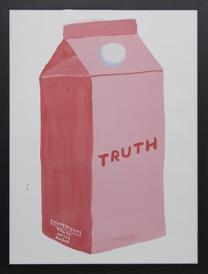 Lot 188 - TRUTH,  A LITHOGRAPH BY DAVID SHRIGLEY