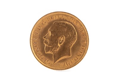 Lot 78 - A GEORGE V GOLD HALF SOVEREIGN DATED 1913