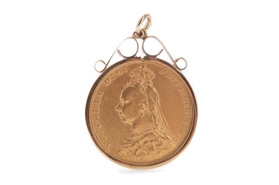 Lot 79 - A VICTORIA GOLD SOVEREIGN DATED 1889