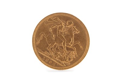 Lot 80 - A VICTORIA GOLD SOVEREIGN DATED 1892