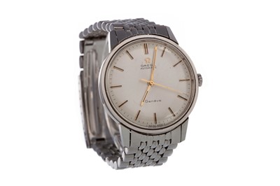 Lot 823 - A GENTLEMAN'S OMEGA SEAMASTER STAINLESS STEEL AUTOMATIC WRIST WATCH