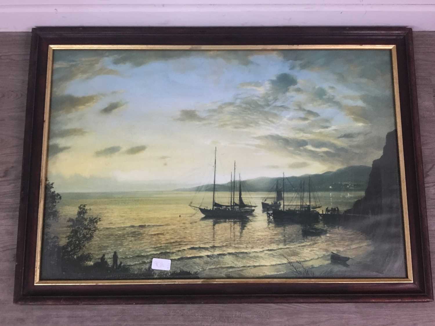 Lot 90 - A PARISIAN SCENE ALONG WITH OTHERS