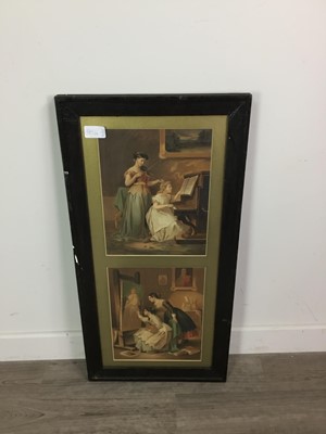 Lot 95 - A VICTORIAN PORTRAIT OF ROBERT BURNS ALONG WITH OTHERS