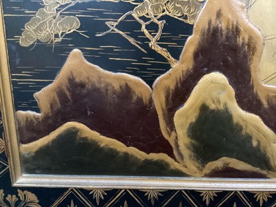 Lot 1057 - A JAPANESE FOLDING ROOM SCREEN