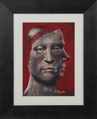 Lot 310 - TWO-FACED, A PASTEL BY FRANK MCFADDEN