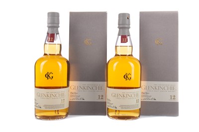 Lot 307 - TWO BOTTLES OF GLENKINCHIE 12 YEARS OLD