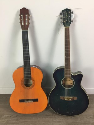 Lot 141 - A WESTFIELD ACOUSTIC GUITAR ALONG WITH ANOTHER