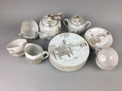 Lot 146 - A JAPANESE TEA SERVICE AND COFFEE SERVICE