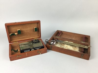 Lot 99 - A STUART'S MARINE DISTANCE METER AND A HYDROMETER