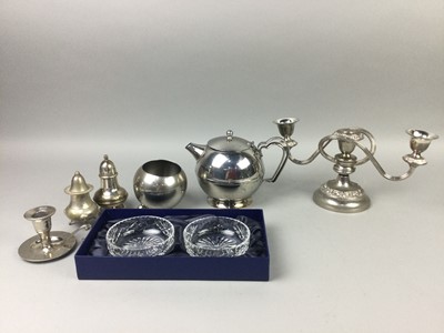 Lot 192 - A LOT OF SILVER PLATED ITEMS