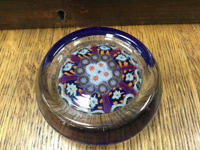 Lot 152 - NINE SMALL MILLEFLEUR PAPERWEIGHTS