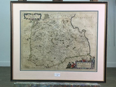 Lot 723 - A MAP OF 'THE MERCE' OF BERWICK BY TIMOTHY PONT