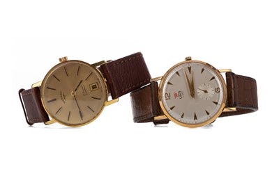 Lot 851 - TWO GENTLEMAN'S MANUAL WIND WRIST WATCHES