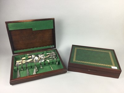 Lot 293 - A MODERN CANTEEN OF CUTLERY AND ANOTHER