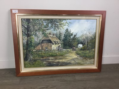 Lot 168 - A LOT OF TWO COUNTRY SCENES BY DENYS GARLE